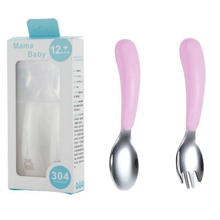 Baby Toddler Utensils Toddler Flatware with Silicone Handle Kids Eating Utensils Fork Spoon with Storage Box Stainless Steel Cutlery Children Cutlery(Pink)
Baby Toddler Utensils Toddler Flatware with Silicone Handle Kids Eating Utensils Fork Spoon with Storage Box Stainless Steel Cutlery Children Cutlery(Pink)