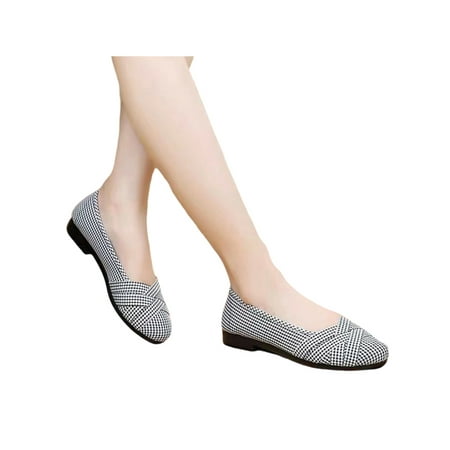 Frontwalk Women Flats Round Toe Casual Shoes Non-Slip Sneakers Work Breathable Loafers Womens Slip On Ballet Black 5.5
Frontwalk Women Flats Round Toe Casual Shoes Non-Slip Sneakers Work Breathable Loafers Womens Slip On Ballet Black 5.5