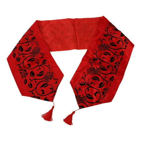 Fashion Accessories Flower Tablecloth Table Runner Cloth Wedding Kitchen Utensils Christmas Xmas Home Decor Party Supplies(dark red)
Fashion Accessories Flower Tablecloth Table Runner Cloth Wedding Kitchen Utensils Christmas Xmas Home Decor Party Supplies(dark red)