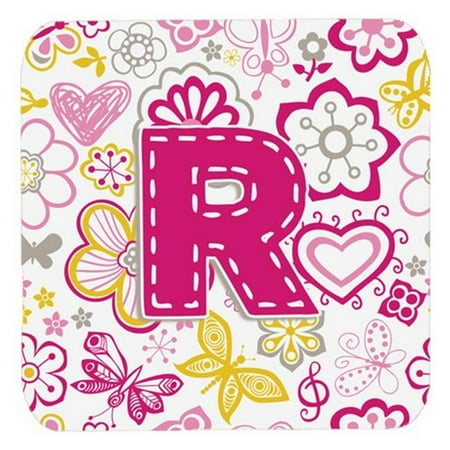 Carolines Treasures CJ2005-RFC Letter R Flowers And Butterflies Pink Foam Coasters- Set Of 4
Carolines Treasures CJ2005-RFC Letter R Flowers And Butterflies Pink Foam Coasters- Set Of 4