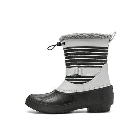Colisha Women Cold Weather Round Toe Duck Boots Outdoor Breathable Walking Waterproof Winter Shoes Grey 5
Colisha Women Cold Weather Round Toe Duck Boots Outdoor Breathable Walking Waterproof Winter Shoes Grey 5