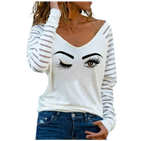 Bospose Long Sleeve Shirt Women V-Neck Shirt For Women Corset Top Lace Top White Blouse Women S Fashion Print Blouse Casual Tops Lady T-Shirt Loose Top Xxl
Bospose Long Sleeve Shirt Women V-Neck Shirt For Women Corset Top Lace Top White Blouse Women S Fashion Print Blouse Casual Tops Lady T-Shirt Loose Top Xxl