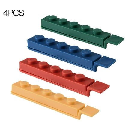4pcs Large Food Bag Sealing Clip Set Food Fresh-keeping Clamp Sealer for Kitchen Colorful Reusable Sealing Clips DTOWER
4pcs Large Food Bag Sealing Clip Set Food Fresh-keeping Clamp Sealer for Kitchen Colorful Reusable Sealing Clips DTOWER