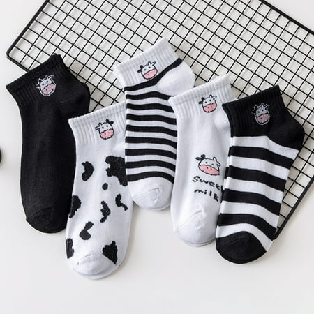 Qazqa 5 Pairs Print Socks For Women Men Girls Series Print Colorful Pattern Novelty Cute Unisex Socks
Qazqa 5 Pairs Print Socks For Women Men Girls Series Print Colorful Pattern Novelty Cute Unisex Socks