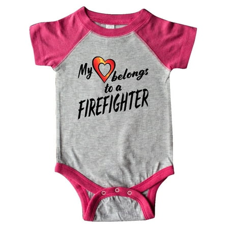 Inktastic My Heart Belongs to a Firefighter with Red Heart Gift Baby Boy or Baby Girl Bodysuit
Inktastic My Heart Belongs to a Firefighter with Red Heart Gift Baby Boy or Baby Girl Bodysuit
