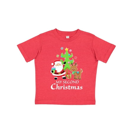 Inktastic My 2nd Christmas with Santa Reindeer and Tree Gift Toddler Boy or Toddler Girl T-Shirt
Inktastic My 2nd Christmas with Santa Reindeer and Tree Gift Toddler Boy or Toddler Girl T-Shirt