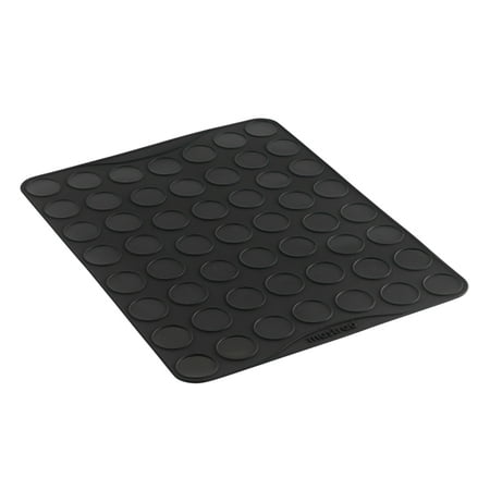 Mastrad Silicone Macaron Mini Baking Sheet Black