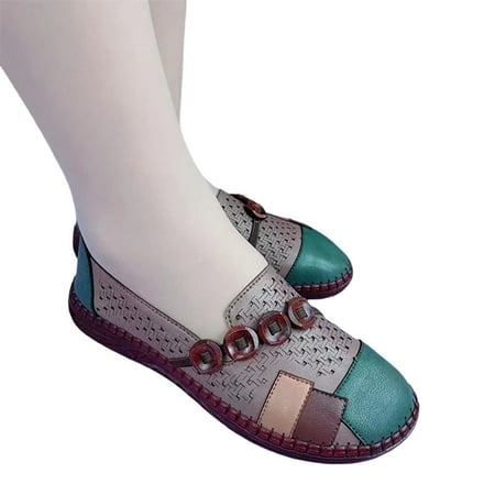 PU Leather Slip On Women Shoes Breathable Thick Sole Soft Sneakers Suitable for Going Beach Side Wear
PU Leather Slip On Women Shoes Breathable Thick Sole Soft Sneakers Suitable for Going Beach Side Wear