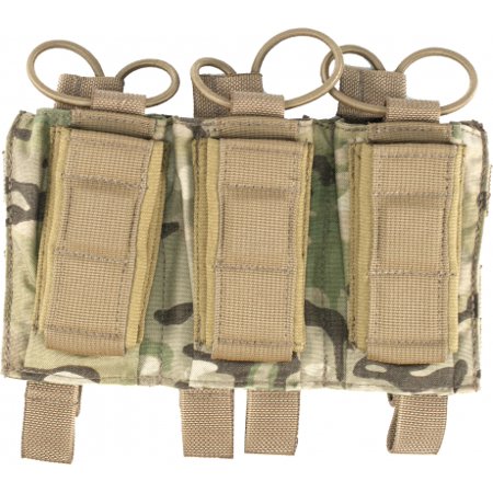 Tactical Assault Gear MOLLE Shingle/Pistol Enhanced 3 Magazine Pouch, Multicam 8