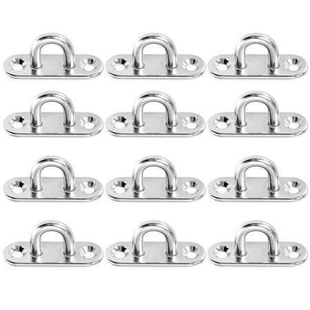 12pcs M5 U Shaped Bearing Hook Stainless Steel Bearing Hook Load-bearing Hook Ring Hook (Silver)
12pcs M5 U Shaped Bearing Hook Stainless Steel Bearing Hook Load-bearing Hook Ring Hook (Silver)