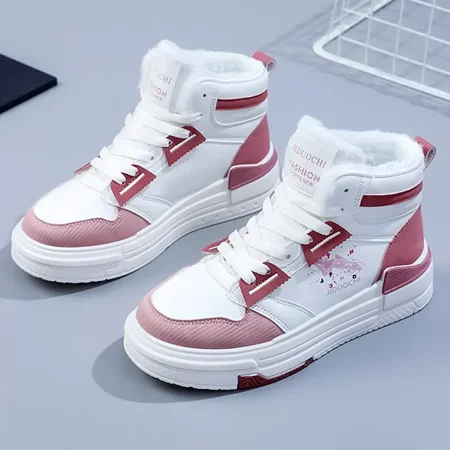Women‘s Colorblock High Top Thermal Skate Shoes Casual Lace Up Sneaker Women‘s Footwear
Women‘s Colorblock High Top Thermal Skate Shoes Casual Lace Up Sneaker Women‘s Footwear