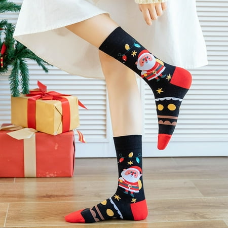 ZMHEGW Women Socks Autumn And Winter Christmas Printed Christmas Gifts Fashion Thickened Warm Stockings
ZMHEGW Women Socks Autumn And Winter Christmas Printed Christmas Gifts Fashion Thickened Warm Stockings