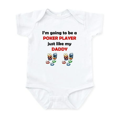 CafePress - Poker Player Like My Daddy Body Suit - Baby Light Bodysuit Size Newborn - 24 Months
CafePress - Poker Player Like My Daddy Body Suit - Baby Light Bodysuit Size Newborn - 24 Months