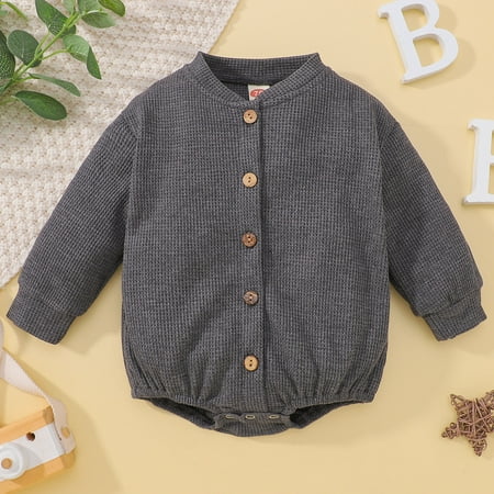 Hunpta Newborn Infant Baby Girls Boys Winter Long Sleeve Solid Thickened Warm Romper Tops
Hunpta Newborn Infant Baby Girls Boys Winter Long Sleeve Solid Thickened Warm Romper Tops
