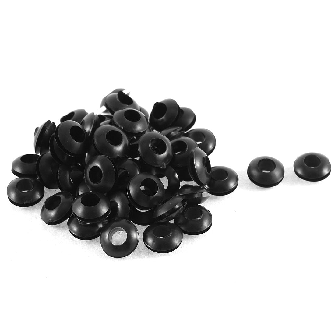 50pcs 6mm Inner Dia Rubber Grommet Firewall Hole Electrical Wire Gasket