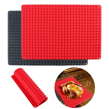 2Pcs Baking Mat Non-stick Reusable Convenient Isolation Oil Silicone Pyramid Oven Baking Liner Home Supply
2Pcs Baking Mat Non-stick Reusable Convenient Isolation Oil Silicone Pyramid Oven Baking Liner Home Supply