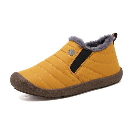 Womens Mens Snow Boots Winter Shoes Slip On Ankle Booties Anti-Slip Water Resistant Fully Fur Lined Outdoor Sneakers
Womens Mens Snow Boots Winter Shoes Slip On Ankle Booties Anti-Slip Water Resistant Fully Fur Lined Outdoor Sneakers