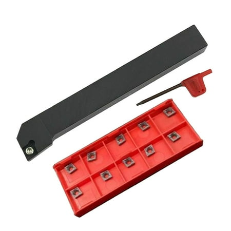 QXKE Sclcr 1010H06 Cnc Lathe External Turning Tool Holder + Ccmt060204 Bp1125 Insert
QXKE Sclcr 1010H06 Cnc Lathe External Turning Tool Holder + Ccmt060204 Bp1125 Insert