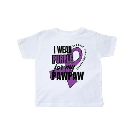 Inktastic Chronic Pain I Wear Purple For My Pawpaw Gift Toddler Boy or Toddler Girl T-Shirt
Inktastic Chronic Pain I Wear Purple For My Pawpaw Gift Toddler Boy or Toddler Girl T-Shirt