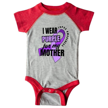 Inktastic I Wear Purple For My Mother Lupus Awareness Gift Baby Boy or Baby Girl Bodysuit
Inktastic I Wear Purple For My Mother Lupus Awareness Gift Baby Boy or Baby Girl Bodysuit