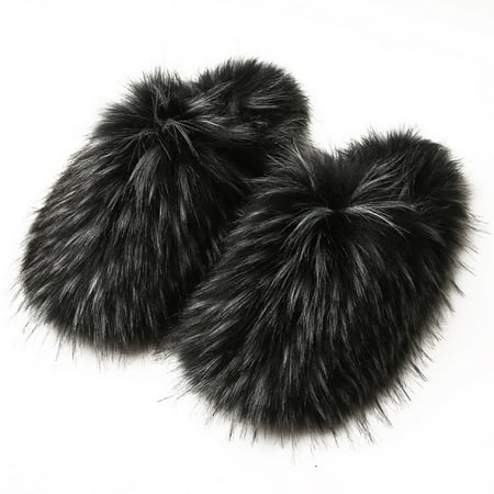 Women s Plush faux fur Slipper Slide Sandal Soft Furry Fuzzy Fluffy Lovely Indoor Outdoor Slip On Slippers Multicolor Winter House Shoes
Women s Plush faux fur Slipper Slide Sandal Soft Furry Fuzzy Fluffy Lovely Indoor Outdoor Slip On Slippers Multicolor Winter House Shoes
