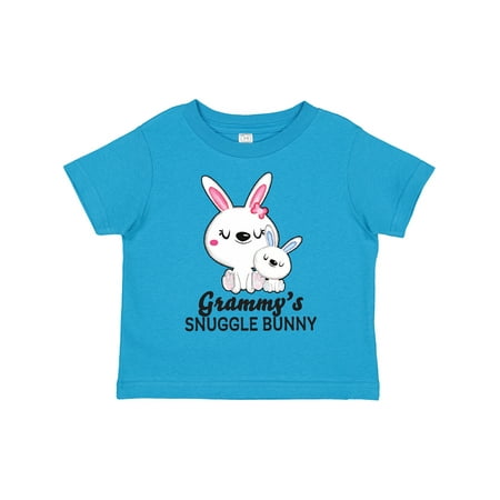 Inktastic Grammys Snuggle Bunny Easter Gift Toddler Boy Girl T-Shirt
