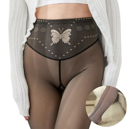 Liveday Winter Warm Pantyhose Leggings High Waisted Thick Stretchy Pantyhose Tights For Women Girls New