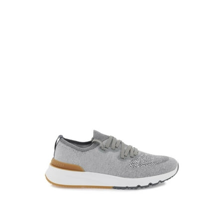 Brunello Cucinelli Cotton Knit Sneakers