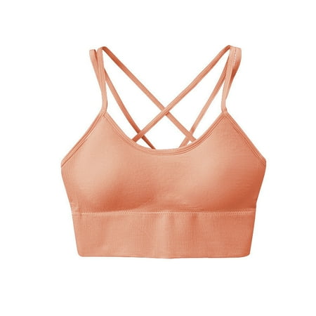 qILAKOG Sports Bras For Women Compression Wirefree Bra Removable Cups for Female Yoga Gym Workout Fitness Exercise and Offers Back Impact Athletic Running Sports Underwear S
qILAKOG Sports Bras For Women Compression Wirefree Bra Removable Cups for Female Yoga Gym Workout Fitness Exercise and Offers Back Impact Athletic Running Sports Underwear S
