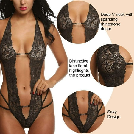 YDKZYMD Women S Sexy Lingerie Chemise With Deep V Neck Set One Piece Snap Crotch Underwear Teddy Sheer Bodysuit Babydoll Sets
YDKZYMD Women S Sexy Lingerie Chemise With Deep V Neck Set One Piece Snap Crotch Underwear Teddy Sheer Bodysuit Babydoll Sets