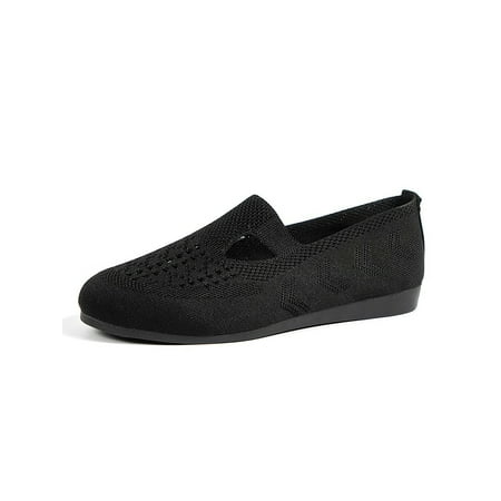 Ritualay Ladies Flats Round Toe Sneakers Hollow Out Casual Shoes Comfort Non-slip Walking Shoe Outdoor Office Slip On Loafers Black 5
Ritualay Ladies Flats Round Toe Sneakers Hollow Out Casual Shoes Comfort Non-slip Walking Shoe Outdoor Office Slip On Loafers Black 5