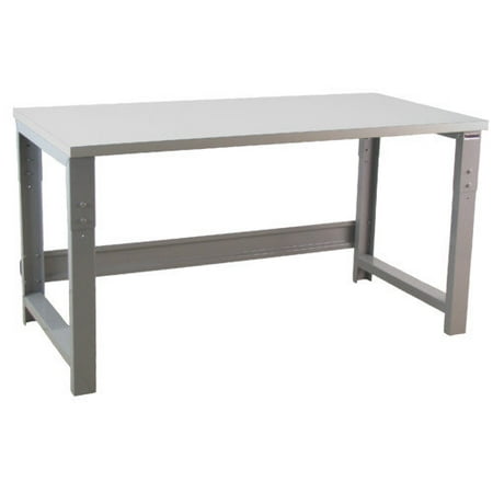 Bench Pro Roosevelt Height Adjustable Stainless Steel Top Workbench