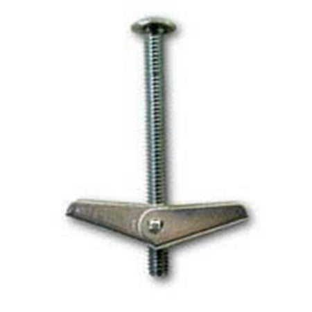 Midwest Fastener 4089 Toggle Bolt Zinc Round Head .18 x 3 In.