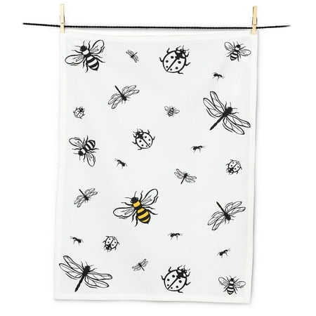 Set of 2 All Over Insect Tea Towel