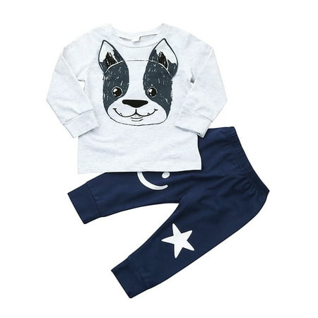 QWERTYU Infant Baby Toddler Child Children Kids Cartoon Print Long Sleeve T Shirts and Pants Set Clothing Set Outfits for Boy 6M-2Y
QWERTYU Infant Baby Toddler Child Children Kids Cartoon Print Long Sleeve T Shirts and Pants Set Clothing Set Outfits for Boy 6M-2Y
