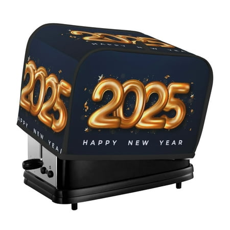 KLL 2025 Happy New Year 6 Print 2 Slice Toaster Dust Covers Kitchen Small Appliance Cover with 2 Pockets Can hold Jam Spreader Knife & Toaster Tongs (11.4 x 7.9 x 7.5)
KLL 2025 Happy New Year 6 Print 2 Slice Toaster Dust Covers Kitchen Small Appliance Cover with 2 Pockets Can hold Jam Spreader Knife & Toaster Tongs (11.4 x 7.9 x 7.5)