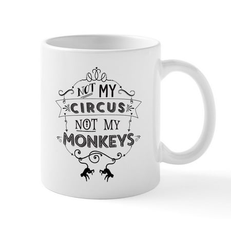 CafePress - Not My Circus Not My Monkeys Mugs - 11 oz Ceramic Mug - Novelty Coffee Tea Cup
CafePress - Not My Circus Not My Monkeys Mugs - 11 oz Ceramic Mug - Novelty Coffee Tea Cup
