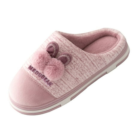 Alueeu ladies shoes casual Women Winter Home Slippers Cartoon Non-slip Warm Indoors Bedroom Floor Shoes Purple 37-38
Alueeu ladies shoes casual Women Winter Home Slippers Cartoon Non-slip Warm Indoors Bedroom Floor Shoes Purple 37-38