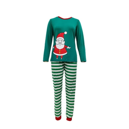 Christmas Family Matching Sleepwear Outfits Cute Santa Print Long Top and Striped Pant Pajamas Homewear
Christmas Family Matching Sleepwear Outfits Cute Santa Print Long Top and Striped Pant Pajamas Homewear