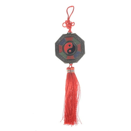 Chinese Feng Shui Bagua Mirror Good Luck Fortune Prayer Hanging Charm Gift 6.9cm