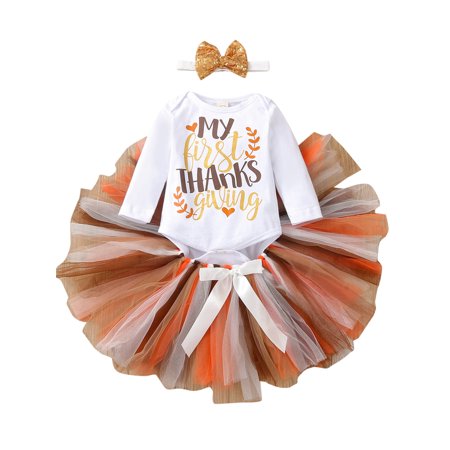 Yinyinxull Newborn Baby Girls My 1st Thanksgiving Clothes Sets Letter Romper Mesh Skirt Headband Outfits White 3-6 Months
Yinyinxull Newborn Baby Girls My 1st Thanksgiving Clothes Sets Letter Romper Mesh Skirt Headband Outfits White 3-6 Months