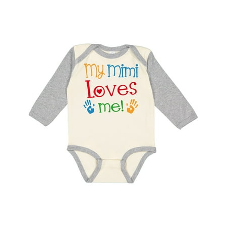Inktastic My Mimi Loves Me Cute Gift Baby Boy or Baby Girl Long Sleeve Bodysuit
Inktastic My Mimi Loves Me Cute Gift Baby Boy or Baby Girl Long Sleeve Bodysuit