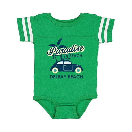 Inktastic Paradise Beach in Delray Beach with Palm Trees and Car Gift Baby Boy or Baby Girl Bodysuit
Inktastic Paradise Beach in Delray Beach with Palm Trees and Car Gift Baby Boy or Baby Girl Bodysuit