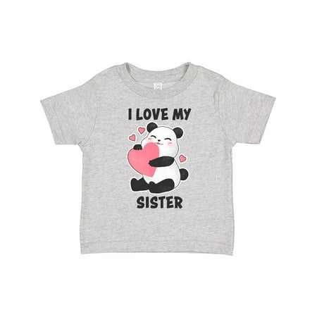 Inktastic I Love My Sister with Panda Illustration Gift Toddler Boy or Toddler Girl T-Shirt
Inktastic I Love My Sister with Panda Illustration Gift Toddler Boy or Toddler Girl T-Shirt