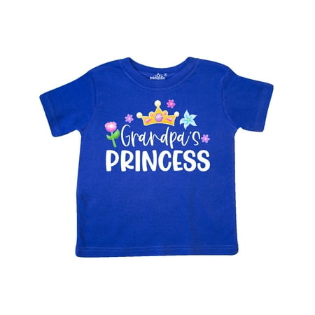 Inktastic Grandpa s Princess Crown and Flowers Gift Toddler Toddler Girl T-Shirt 
Inktastic Grandpa s Princess Crown and Flowers Gift Toddler Toddler Girl T-Shirt