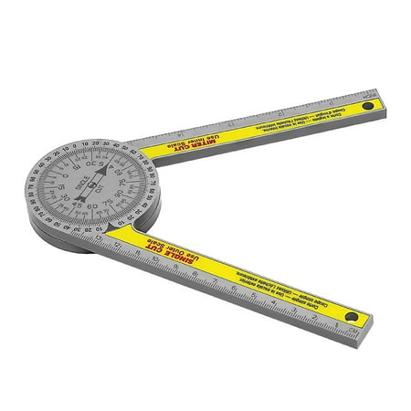 Miter Saw Protractor with Measuring Rulers Carpenter Tools for Crown Molding Baseboard Trim Renovation Work Home Improvement
Miter Saw Protractor with Measuring Rulers Carpenter Tools for Crown Molding Baseboard Trim Renovation Work Home Improvement