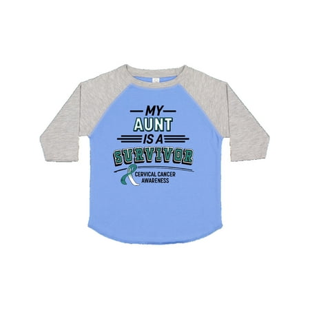 Inktastic My Aunt is a Survivor Cervical Cancer Awareness Gift Toddler Boy or Toddler Girl T-Shirt
Inktastic My Aunt is a Survivor Cervical Cancer Awareness Gift Toddler Boy or Toddler Girl T-Shirt