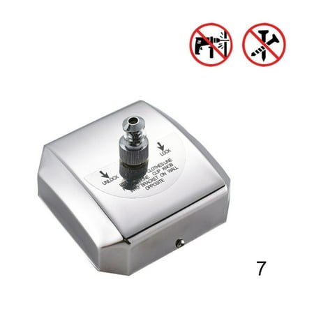 Retractable Clothesline Stainless Steel Heavy Duty Punch Free for Hanging Drying in Bathroom Laundry Hotels(7#)
Retractable Clothesline Stainless Steel Heavy Duty Punch Free for Hanging Drying in Bathroom Laundry Hotels(7#)