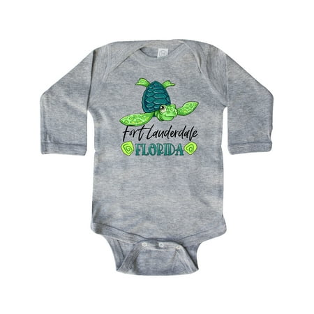 Inktastic Fort Lauderdale Florida Happy Sea Turtle Gift Baby Boy or Baby Girl Long Sleeve Bodysuit
Inktastic Fort Lauderdale Florida Happy Sea Turtle Gift Baby Boy or Baby Girl Long Sleeve Bodysuit