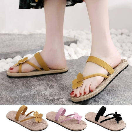 Cethrio Sandals for Women Flats Shoes- Flat Slides Sandal Flip Flops Clip-Toe on Clearance Wide Width Yellow Dressy Sandals/ Slides Size 7.5
Cethrio Sandals for Women Flats Shoes- Flat Slides Sandal Flip Flops Clip-Toe on Clearance Wide Width Yellow Dressy Sandals/ Slides Size 7.5